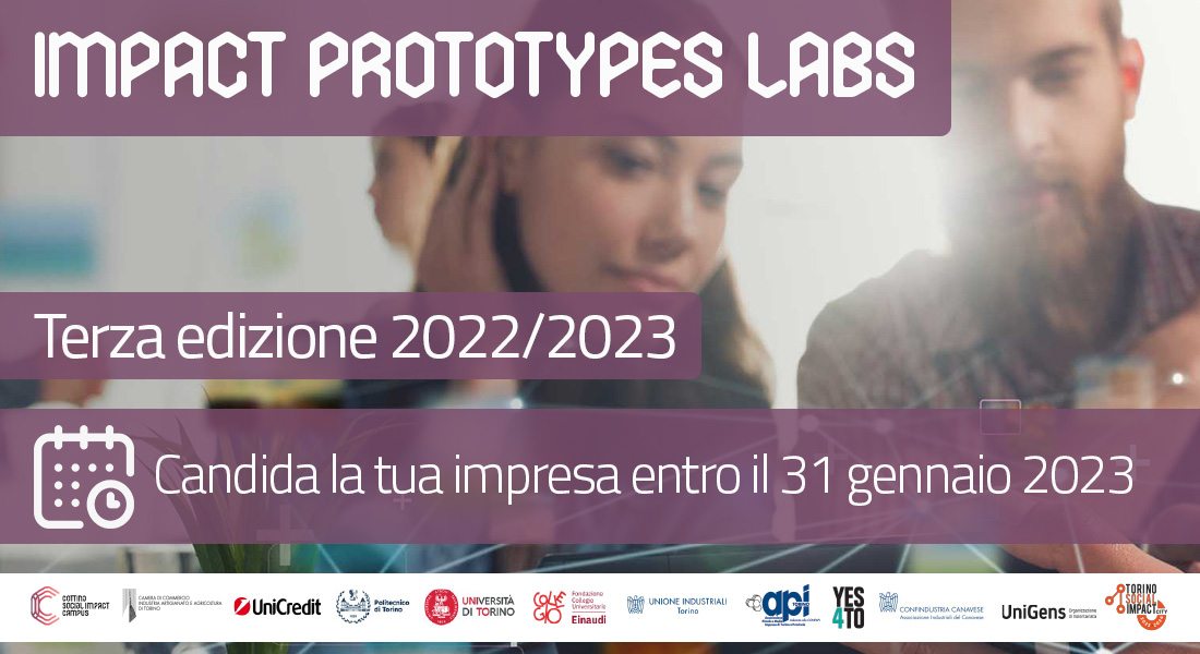 More time for companies and students to apply for IP Labs, the innovation and sustainability programme of the Cottino Social Impact Campus