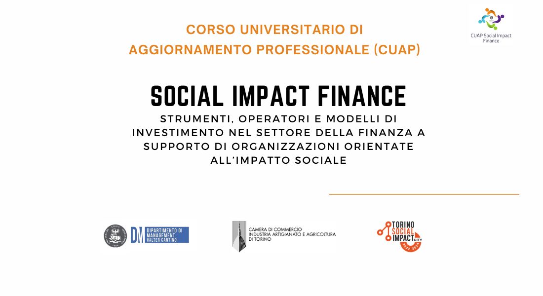 CUAP Social Impact Finance – I Edizione
