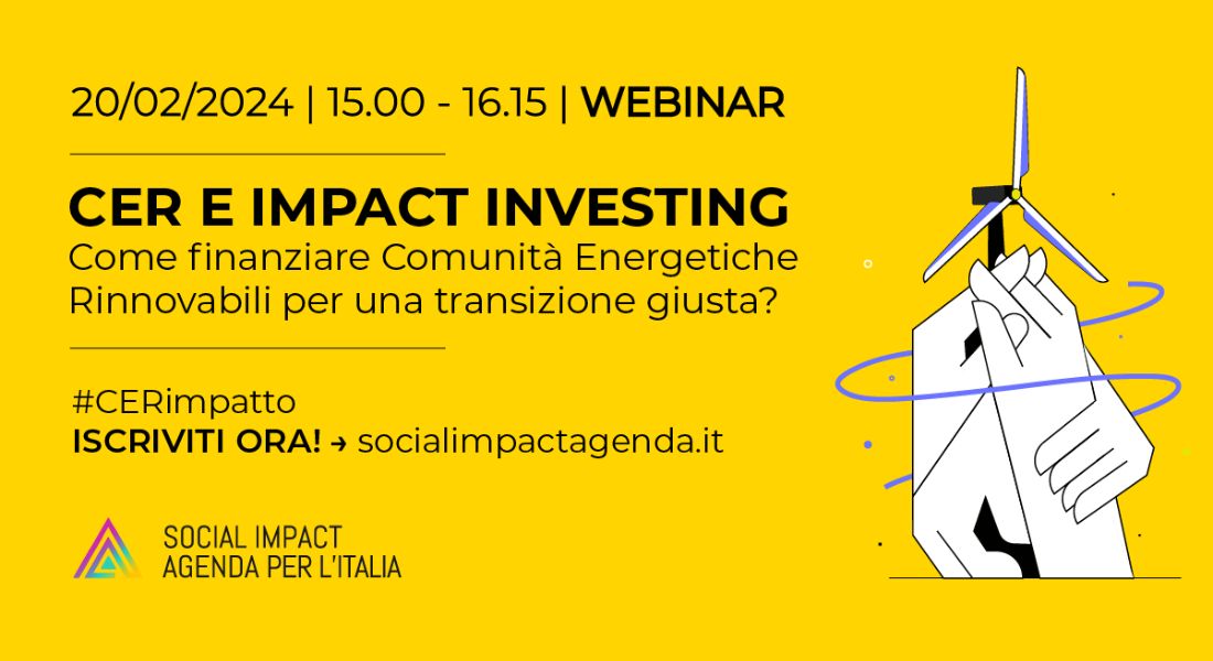 Webinar “RES and Impact Investing”: How to finance Renewable Energy Communities for a just transition?